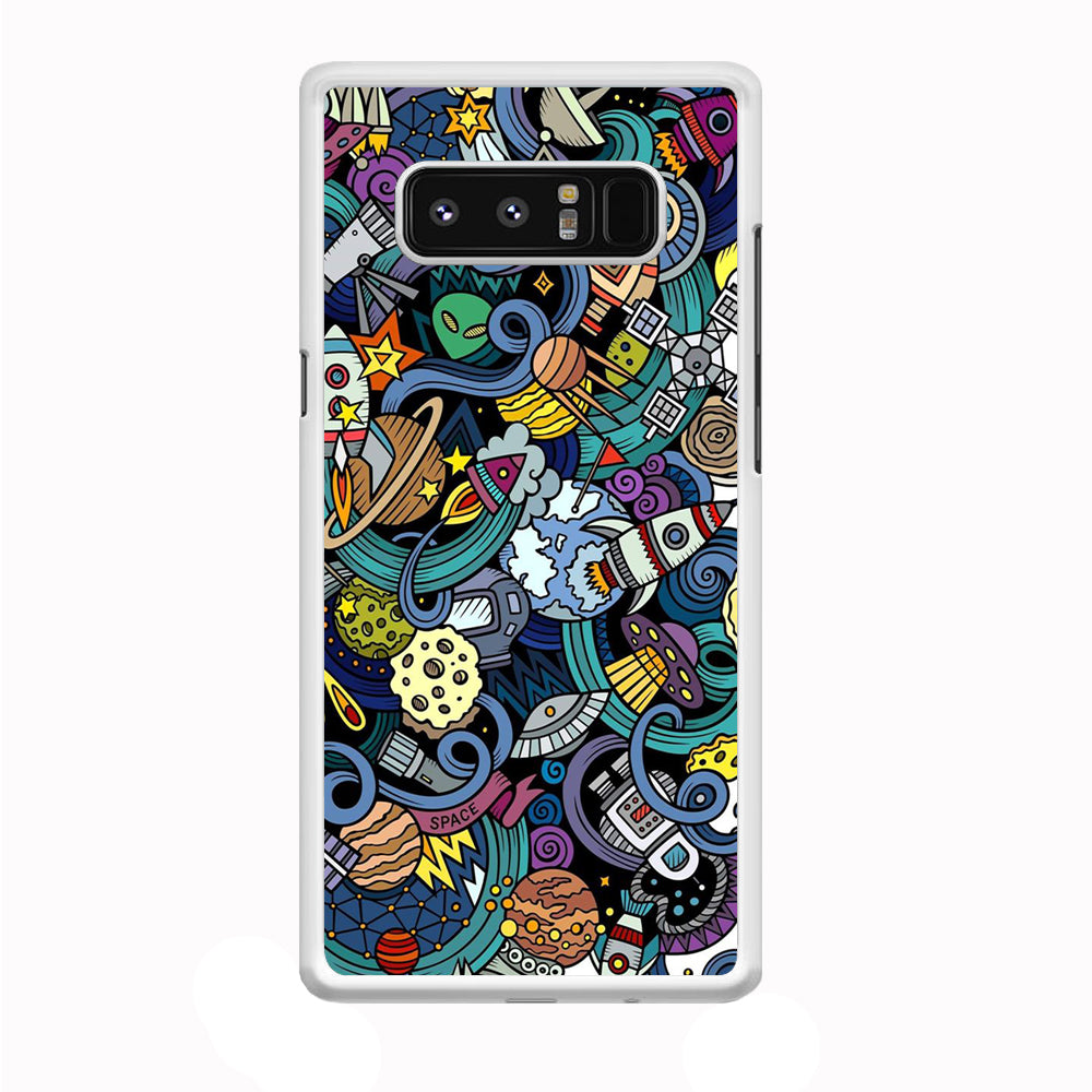 Doodle 002 Samsung Galaxy Note 8 Case