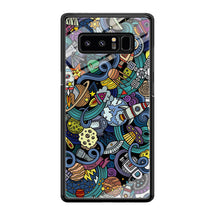 Load image into Gallery viewer, Doodle 002 Samsung Galaxy Note 8 Case