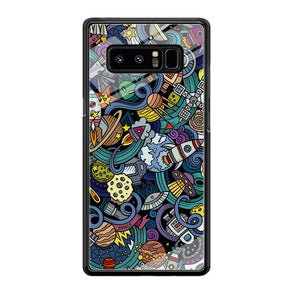 Doodle 002 Samsung Galaxy Note 8 Case