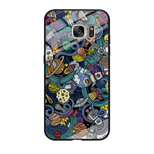 Load image into Gallery viewer, Doodle 002 Samsung Galaxy S7 Edge Case