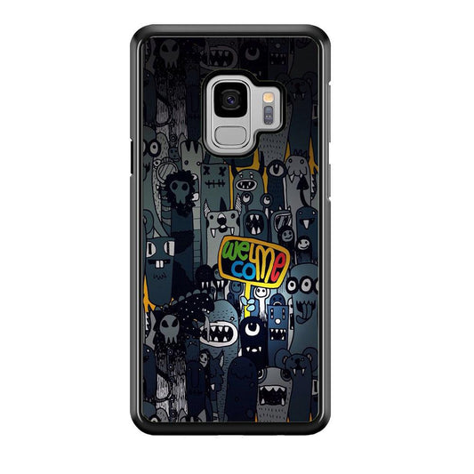 Doodle 003 Samsung Galaxy S9 Case-Plastic / Full Wrap (3D Case)-Xtracase