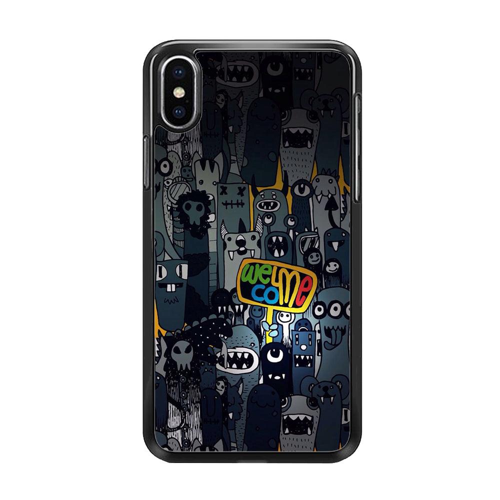 Doodle 003 iPhone Xs Case
