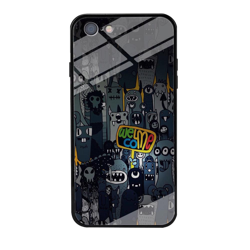 Doodle 003 iPhone 6 | 6s Case-Tempered Glass Case-Xtracase