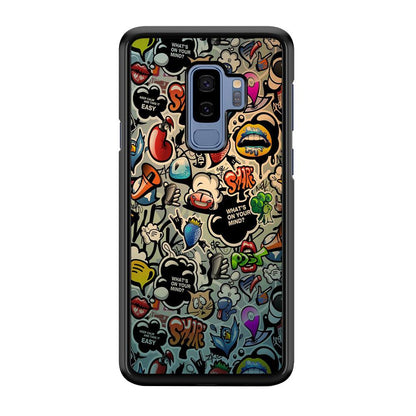 Doodle 004 Samsung Galaxy S9 Plus 3D Case-Xtracase