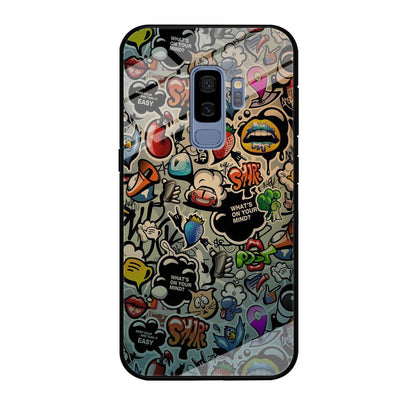 Doodle 004 Samsung Galaxy S9 Plus 3D Case-Xtracase