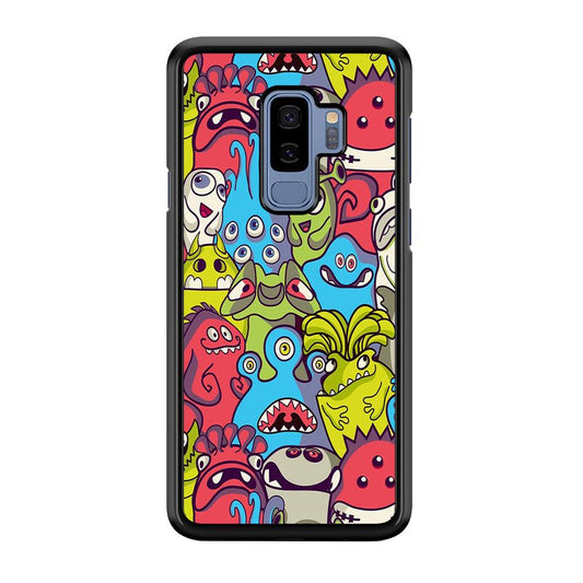 Doodle Art 006 Samsung Galaxy S9 Plus Case-Plastic / Full Wrap (3D Case)-Xtracase