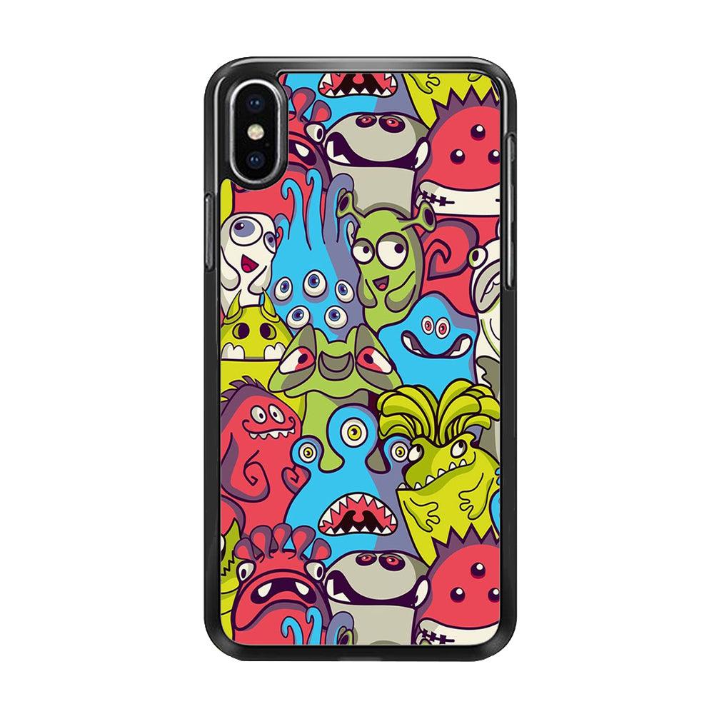 Doodle Art 006 iPhone Xs Case