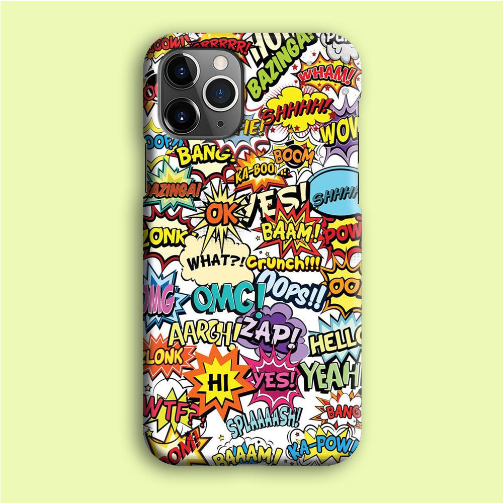 Doodle Art 011 iPhone 12 Pro Case-Plastic / Full Wrap (3D Case)-Xtracase