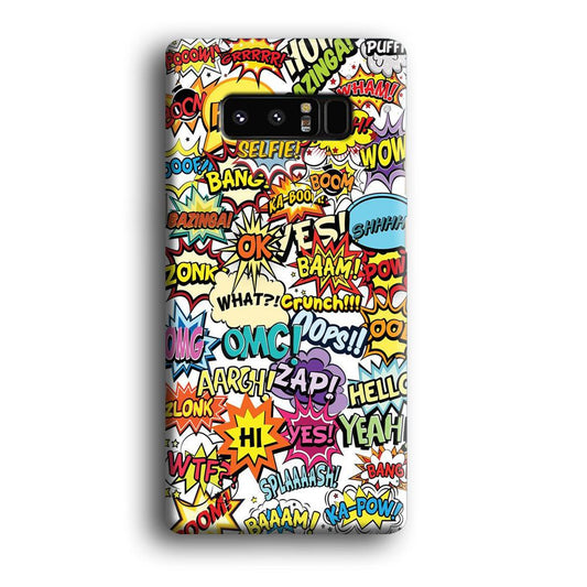 Doodle Art 011 Samsung Galaxy Note 8 3D Case-Xtracase