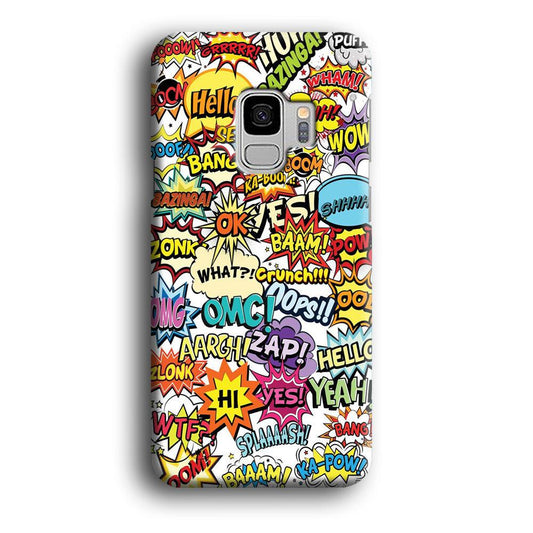 Doodle Art 011 Samsung Galaxy S9 3D Case-Xtracase