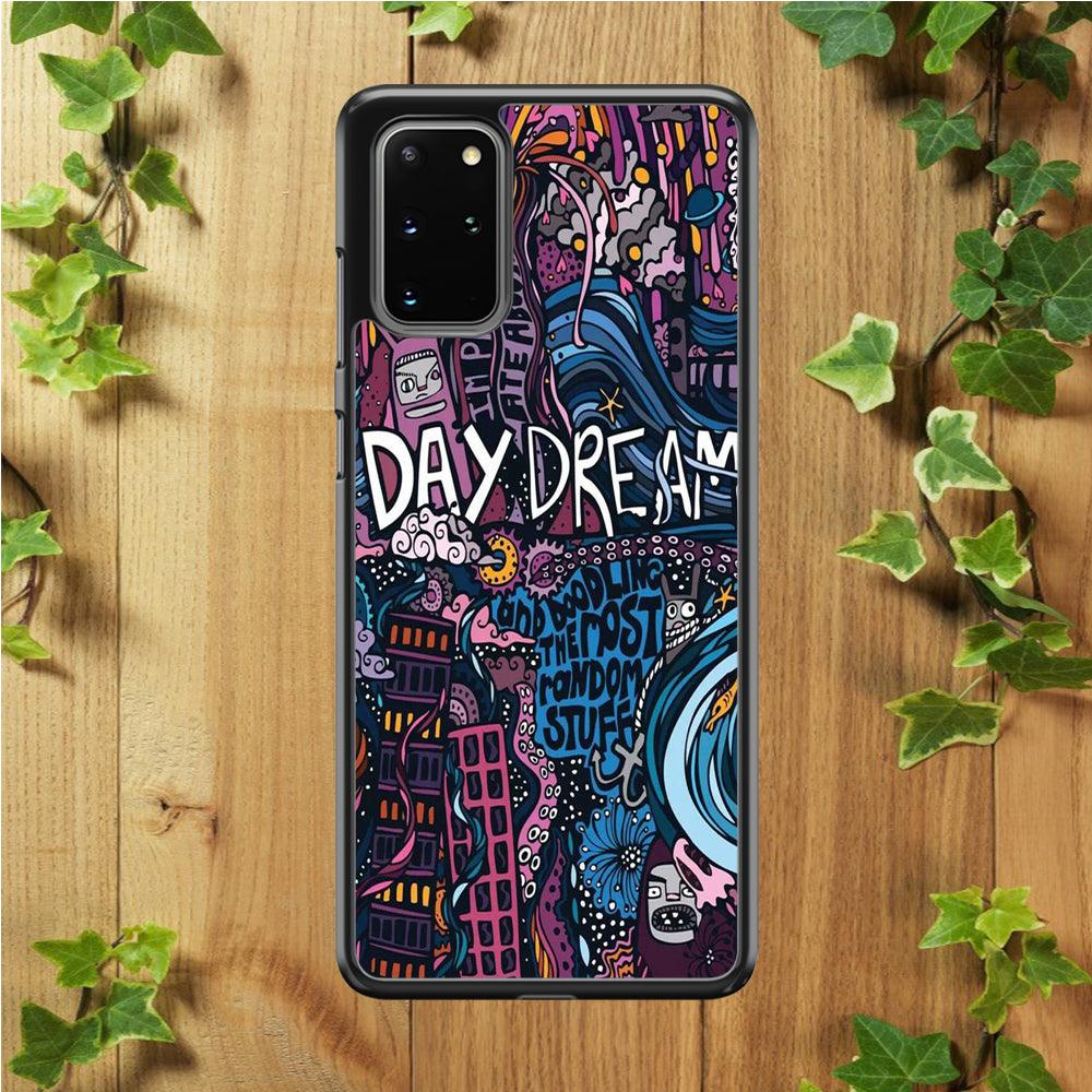 Doodle Art 012 Samsung Galaxy S20 Plus Case-Rubber / White (2D Case)-Xtracase