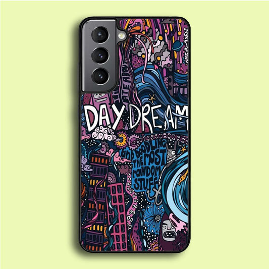 Doodle Art 012 Samsung Galaxy S21 Plus Case-Rubber / White (2D Case)-Xtracase