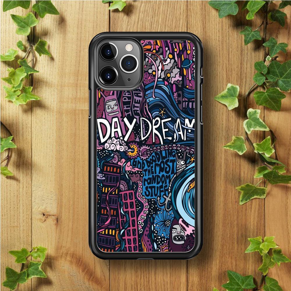 Doodle Art 012 iPhone 11 Pro Max Case-Rubber / Black (2D Case)-Xtracase