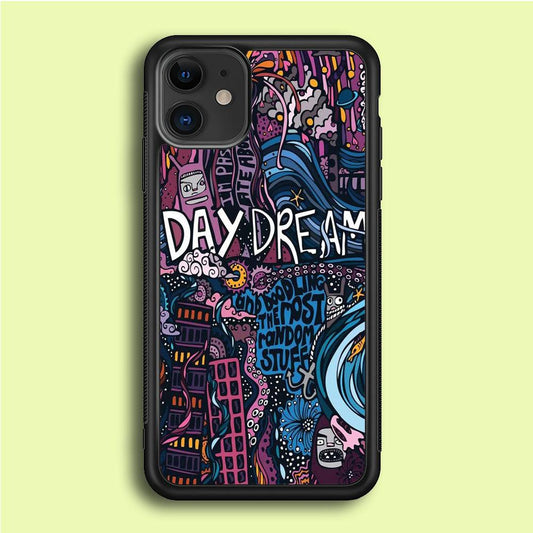 Doodle Art 012 iPhone 12 Case-Rubber / Black (2D Case)-Xtracase