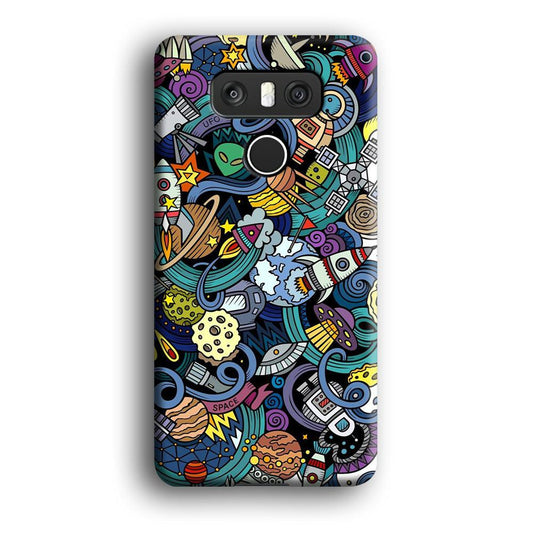 Doodle 002 LG G6 3D Case-Xtracase