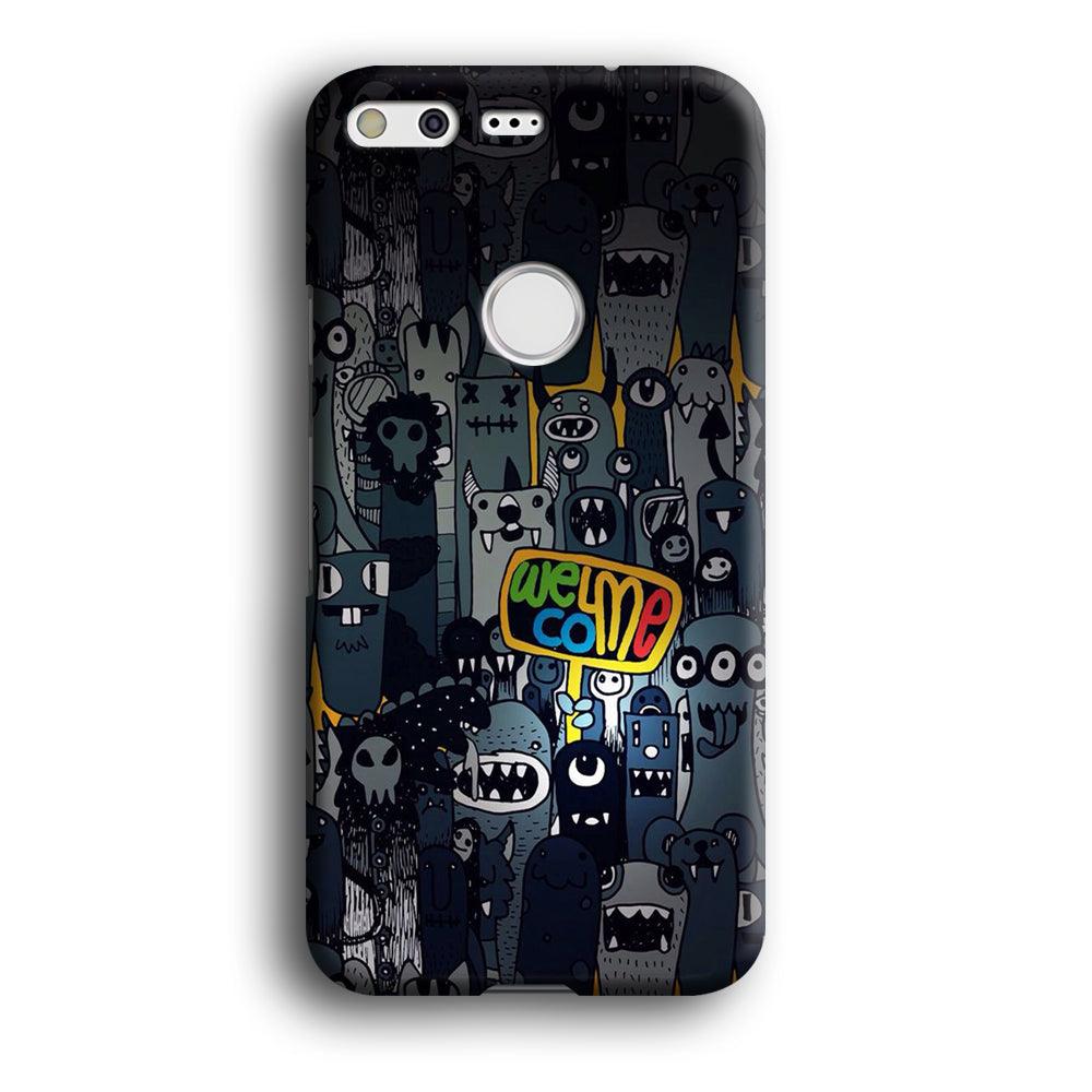 Doodle 003 Google Pixel XL 3D Case-Xtracase