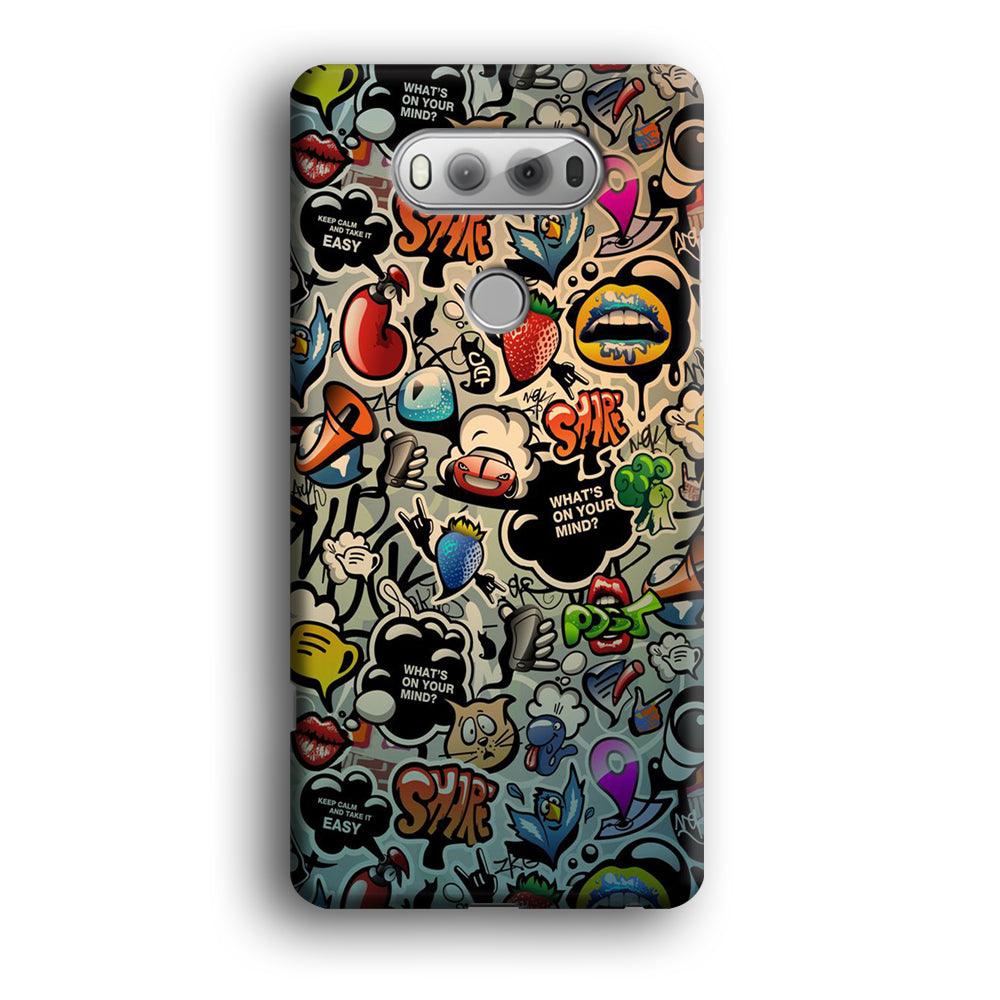 Doodle 004 LG V20 3D Case-Xtracase