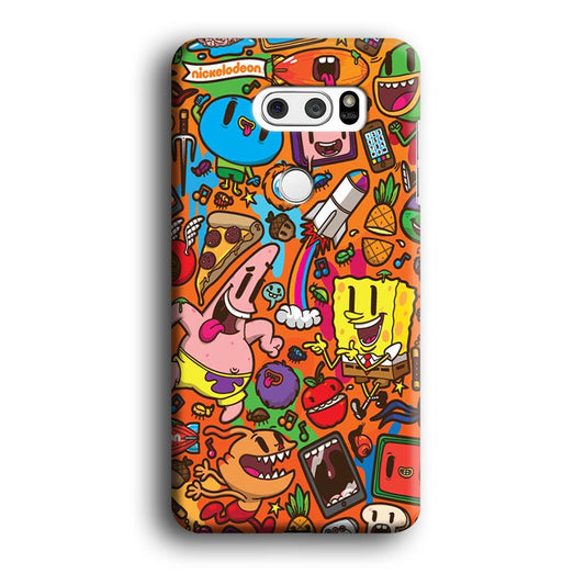 Doodle Art 005 LG V30 3D Case-Xtracase