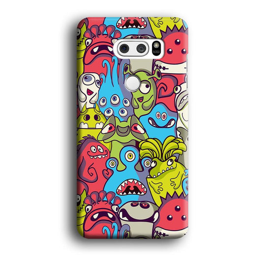 Doodle Art 006 LG V30 3D Case-Xtracase