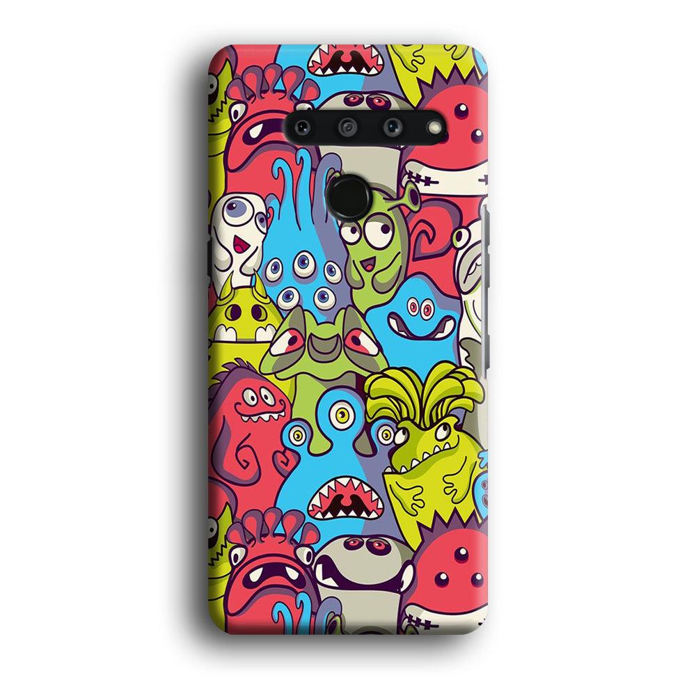 Doodle Art 006 LG V50 3D Case-Xtracase