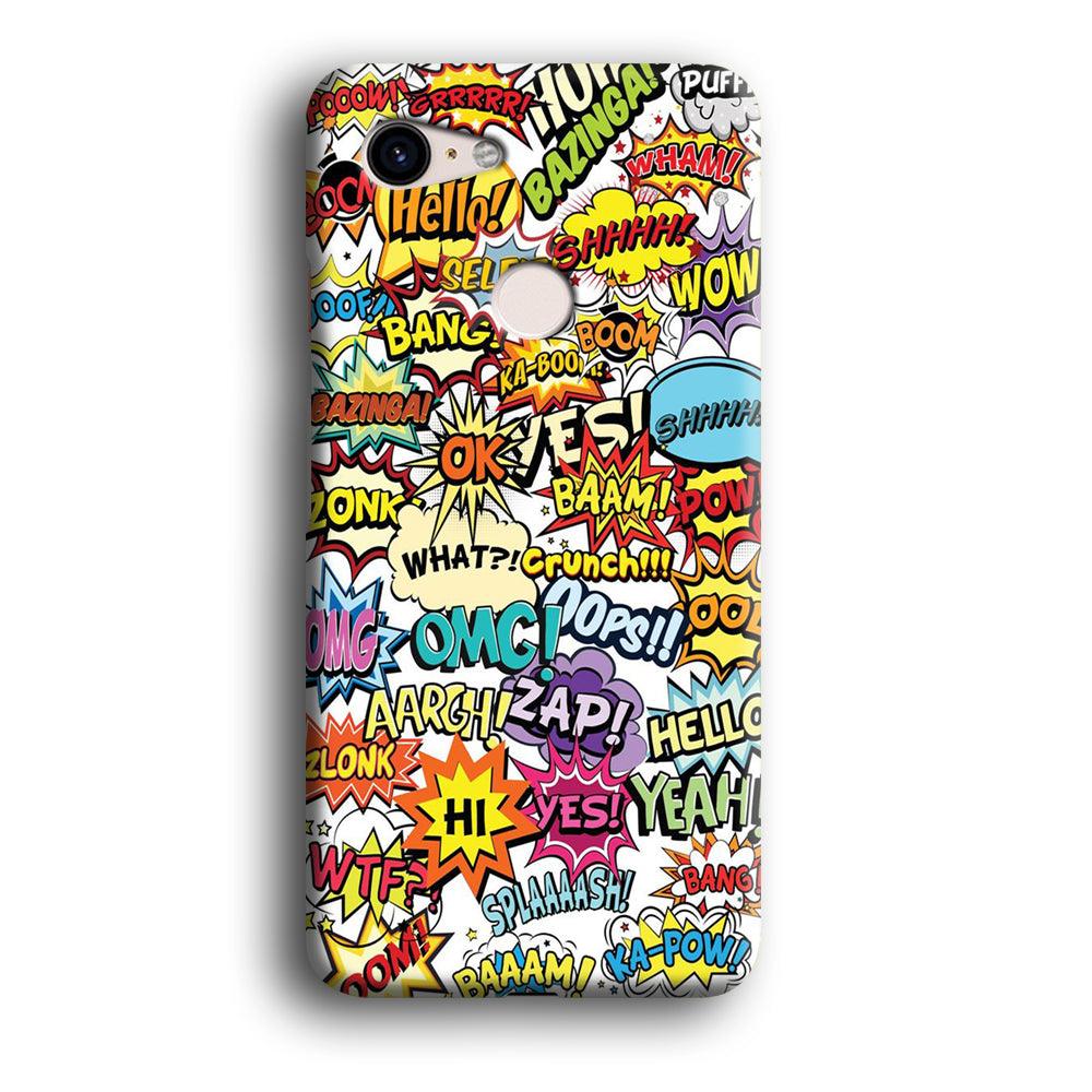 Doodle Art 011 Google Pixel 3 XL 3D Case-Xtracase