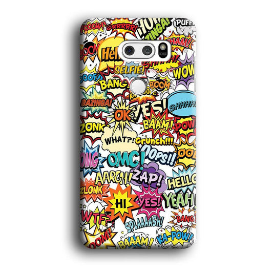 Doodle Art 011 LG V30 3D Case-Xtracase