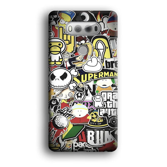 Doodle Art 014 LG V20 3D Case-Xtracase