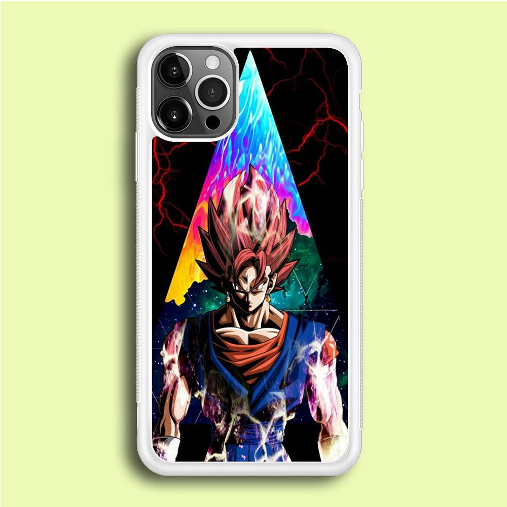 Dragon Ball - Goku 004 iPhone 12 Pro Max Case-Rubber / White (2D Case)-Xtracase
