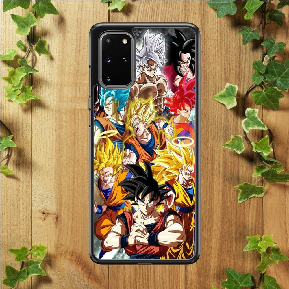 Dragon Ball - Goku 006 Samsung Galaxy S20 Plus Case-Plastic / Full Wrap (3D Case)-Xtracase