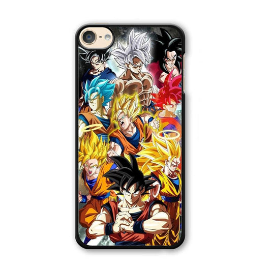 Dragon Ball - Goku 006 iPod Touch 6 Case-Plastic / Full Wrap (3D Case)-Xtracase