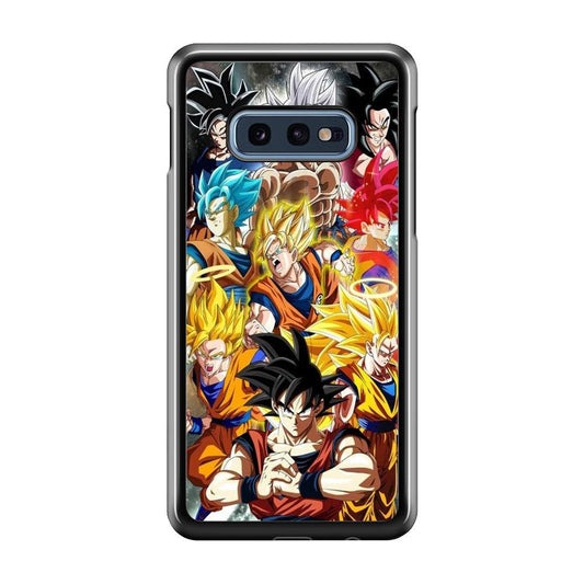 Dragon Ball - Goku 006 Samsung Galaxy S10E Case-Plastic / Full Wrap (3D Case)-Xtracase