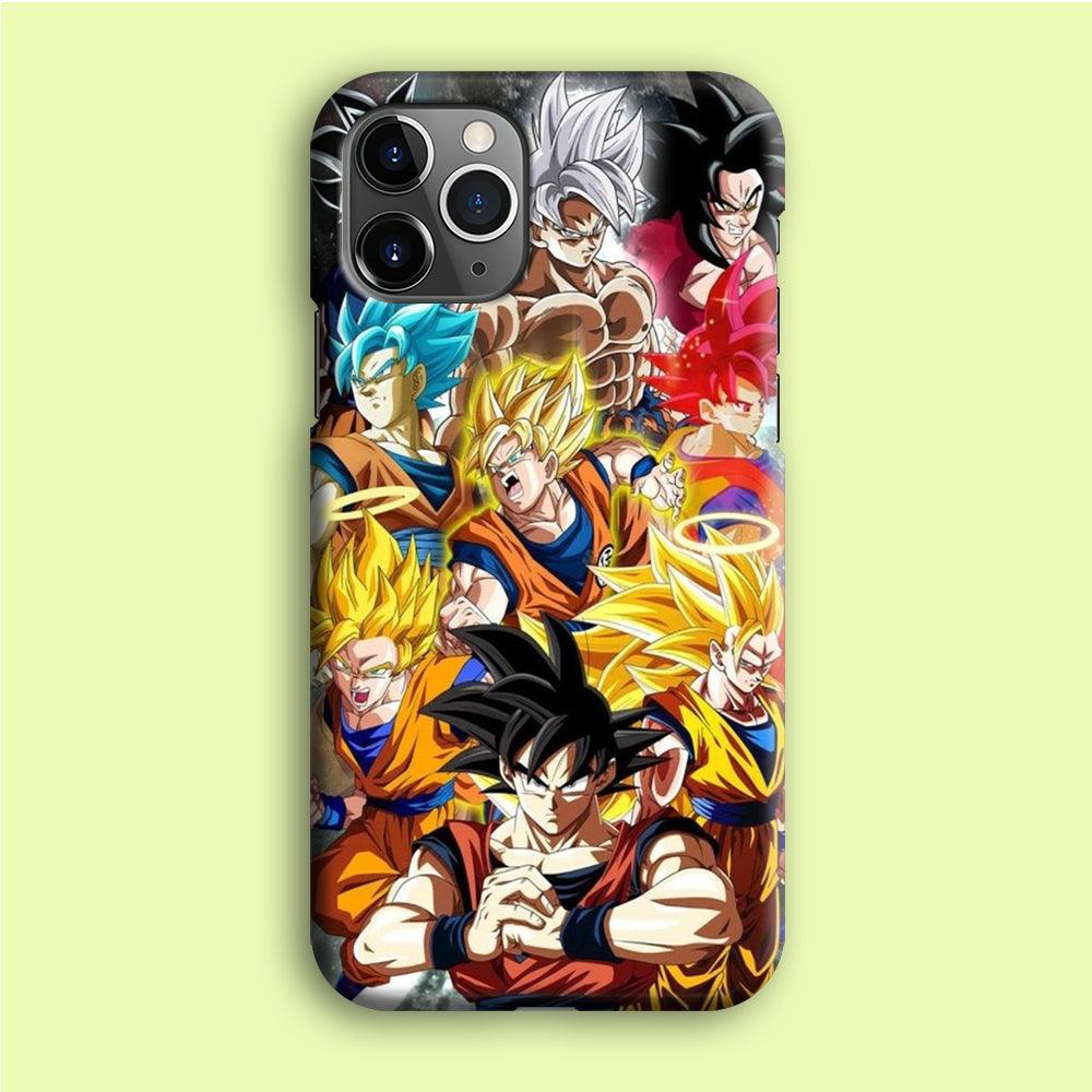 Dragon Ball - Goku 006 iPhone 12 Pro Max Case-Plastic / Full Wrap (3D Case)-Xtracase