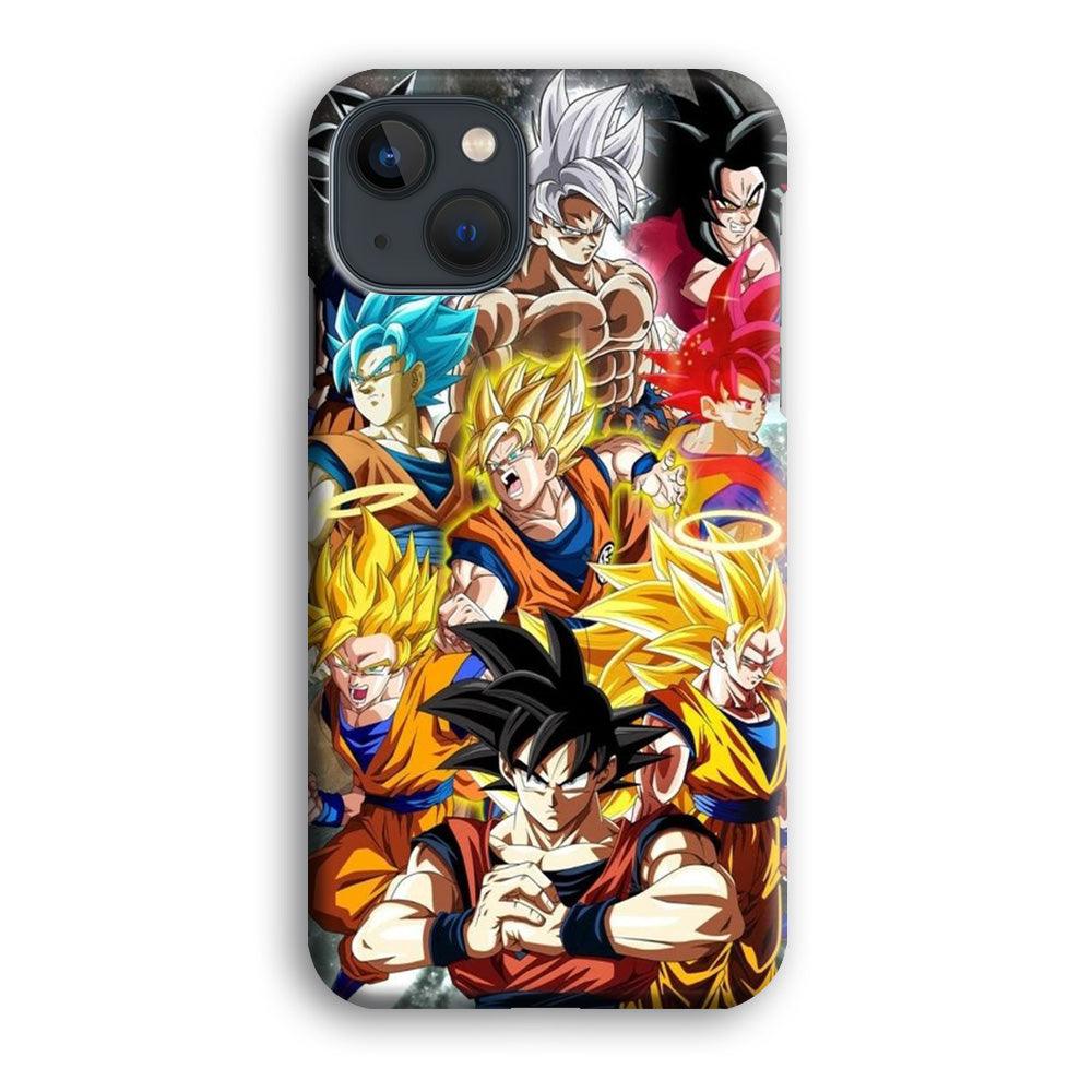 Dragon Ball - Goku 006 iPhone 13 Mini Case-Plastic / Full Wrap (3D Case)-Xtracase