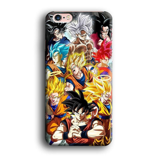 Dragon Ball - Goku 006 iPhone 6 Plus | 6s Plus Case-Plastic / Full Wrap (3D Case)-Xtracase