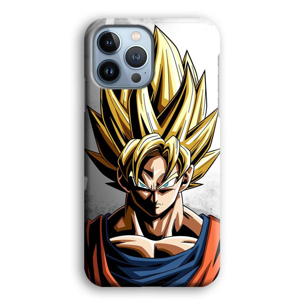 Dragon Ball - Goku 014 iPhone 13 Pro Case-Plastic / Full Wrap (3D Case)-Xtracase