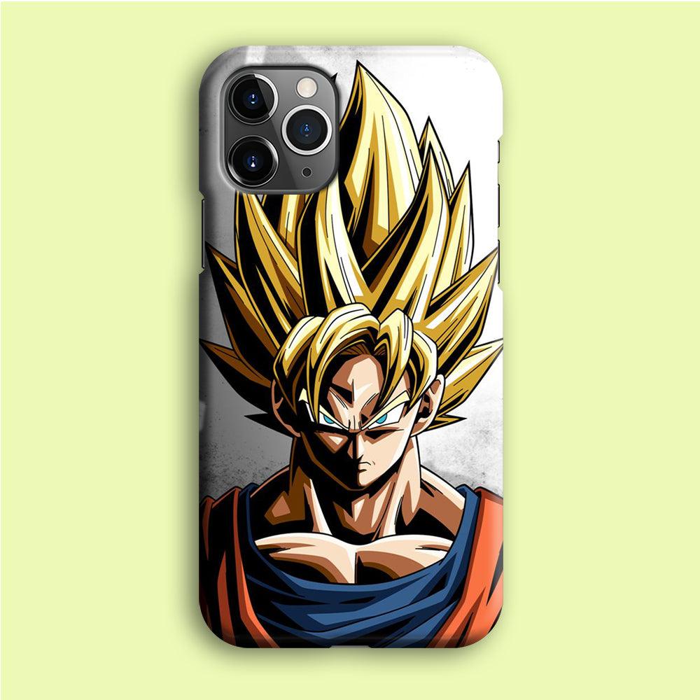 Dragon Ball - Goku 014 iPhone 12 Pro Case-Plastic / Full Wrap (3D Case)-Xtracase