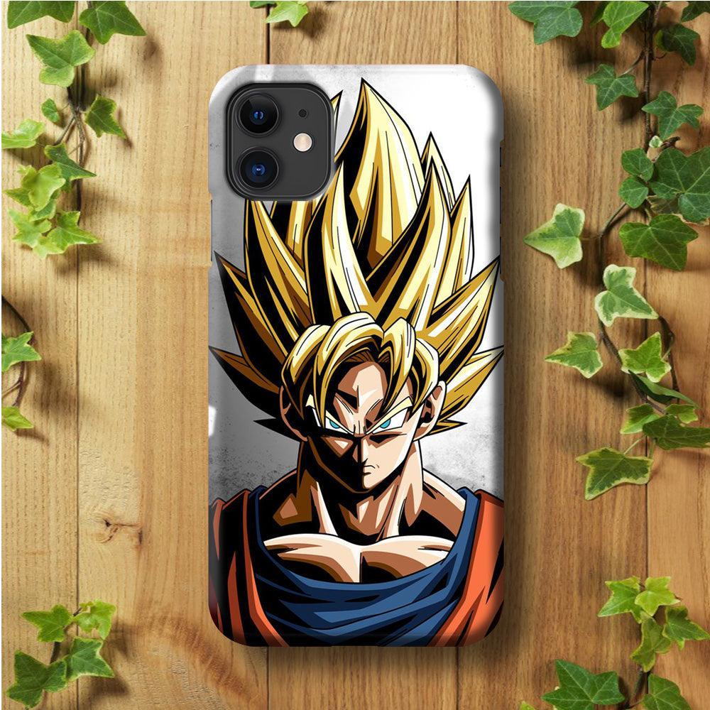 Dragon Ball - Goku 014 iPhone 11 Case-Plastic / Full Wrap (3D Case)-Xtracase