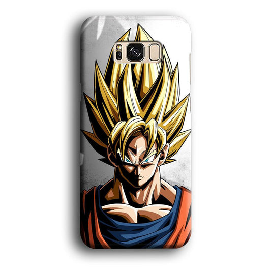 Dragon Ball - Goku 014 Samsung Galaxy S8 Case-Plastic / Full Wrap (3D Case)-Xtracase
