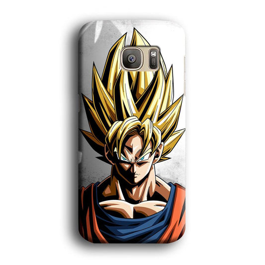 Dragon Ball - Goku 014 Samsung Galaxy S7 Edge Case-Plastic / Full Wrap (3D Case)-Xtracase