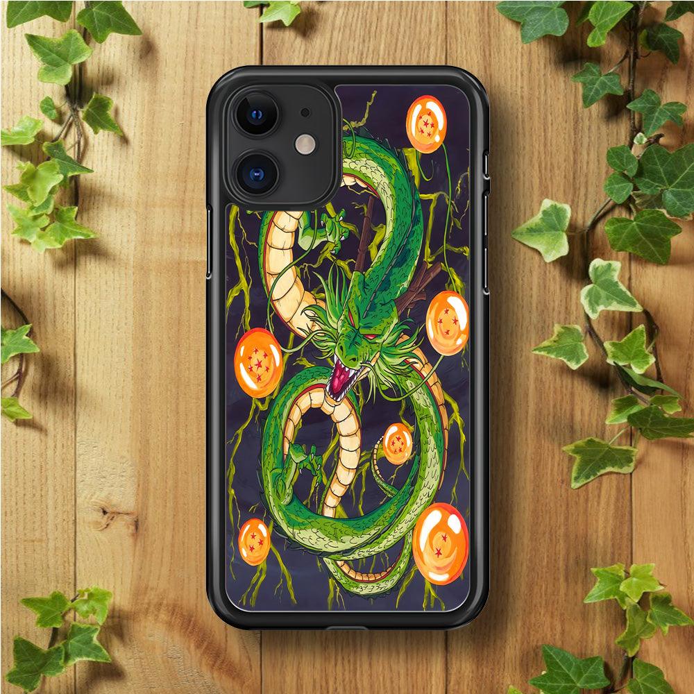 Dragon Ball 009 iPhone 11 Case-Rubber / Black (2D Case)-Xtracase