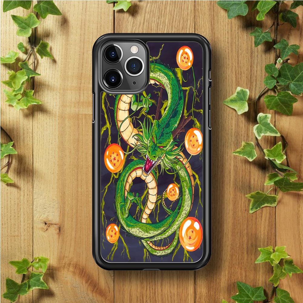 Dragon Ball 009 iPhone 11 Pro Max Case-Rubber / Black (2D Case)-Xtracase