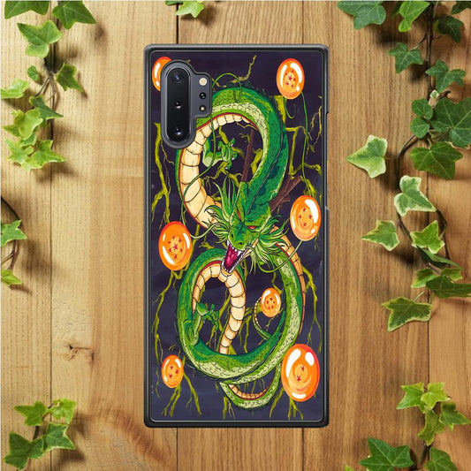 Dragon Ball 009 Samsung Galaxy Note 10 Plus Case-Rubber / Black (2D Case)-Xtracase