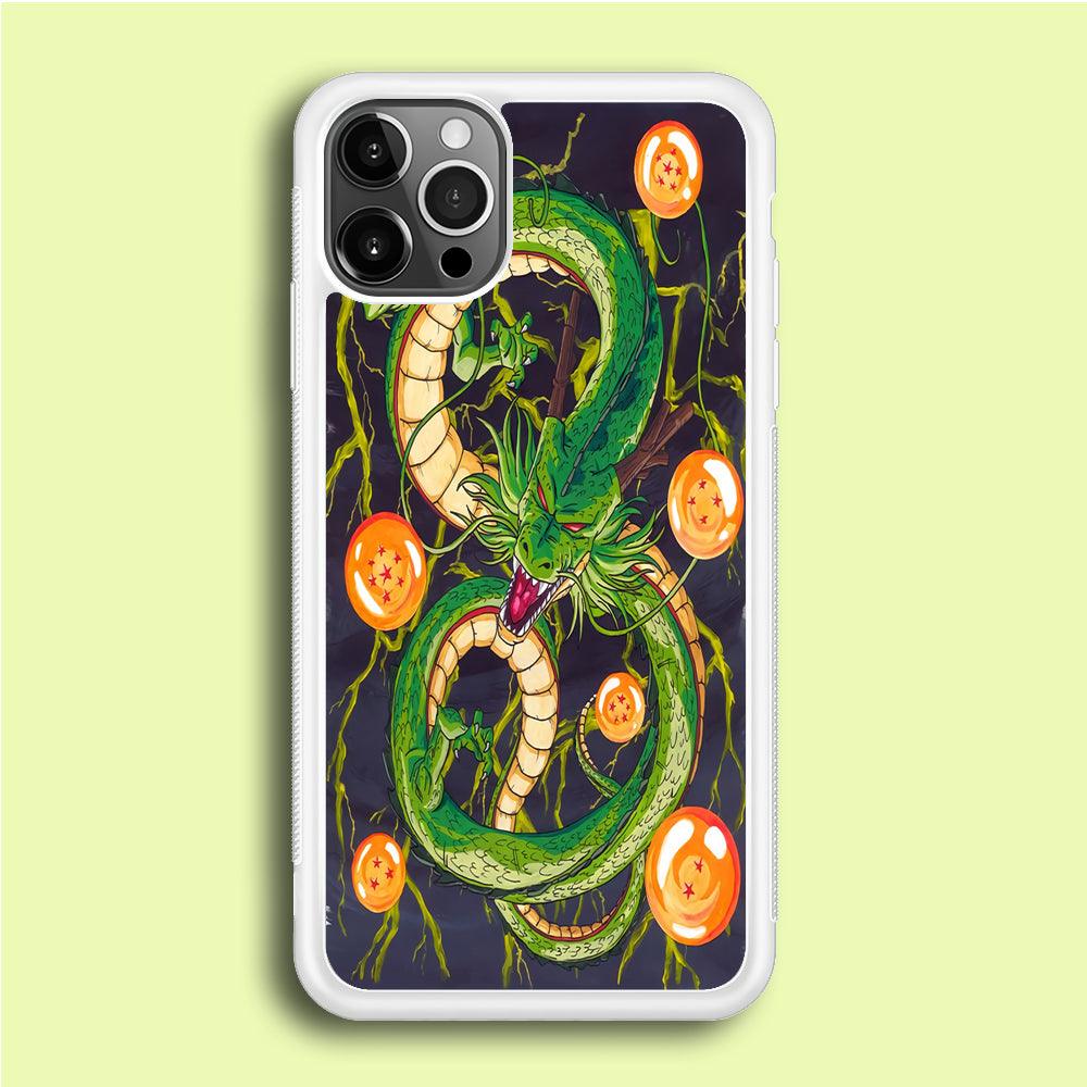 Dragon Ball 009 iPhone 12 Pro Case-Rubber / White (2D Case)-Xtracase