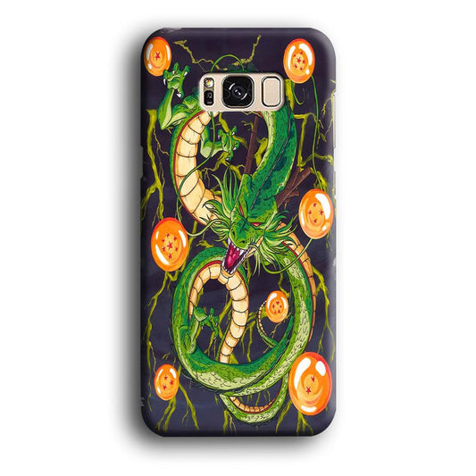 Dragon Ball 009 Samsung Galaxy S8 Case-Plastic / Full Wrap (3D Case)-Xtracase