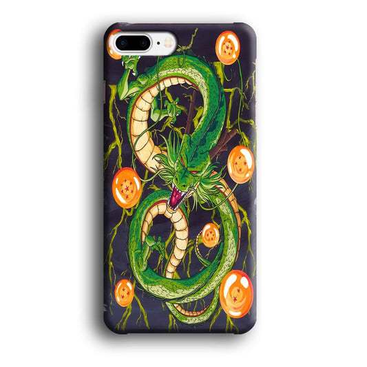 Dragon Ball 009 iPhone 8 Plus Case-Plastic / Full Wrap (3D Case)-Xtracase