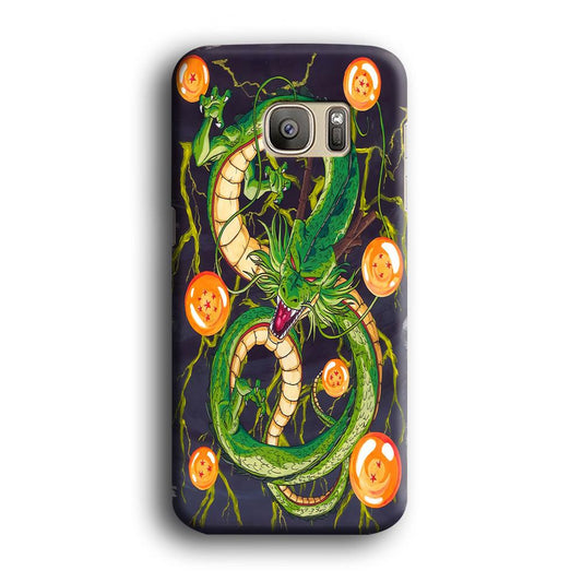 Dragon Ball 009 Samsung Galaxy S7 Edge Case-Plastic / Full Wrap (3D Case)-Xtracase