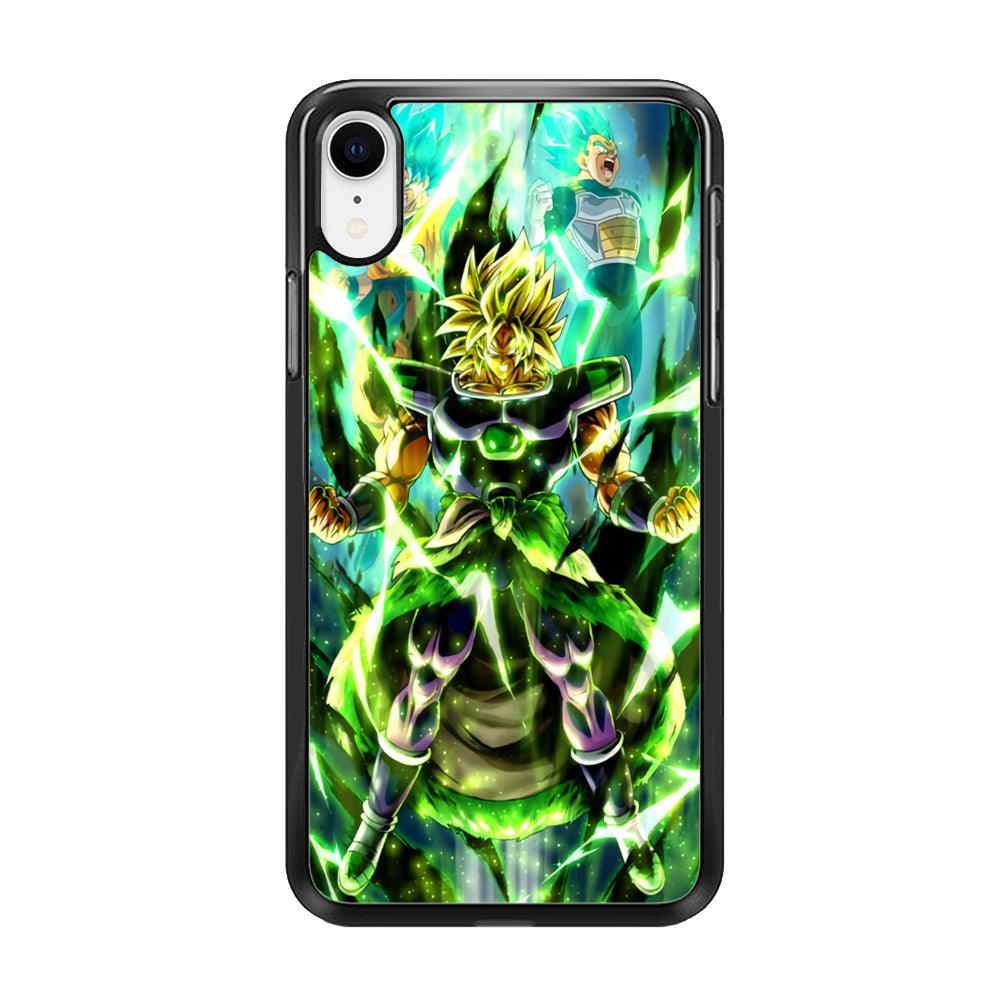 Dragon Ball 011 iPhone XR Case-Rubber / Black (2D Case)-Xtracase