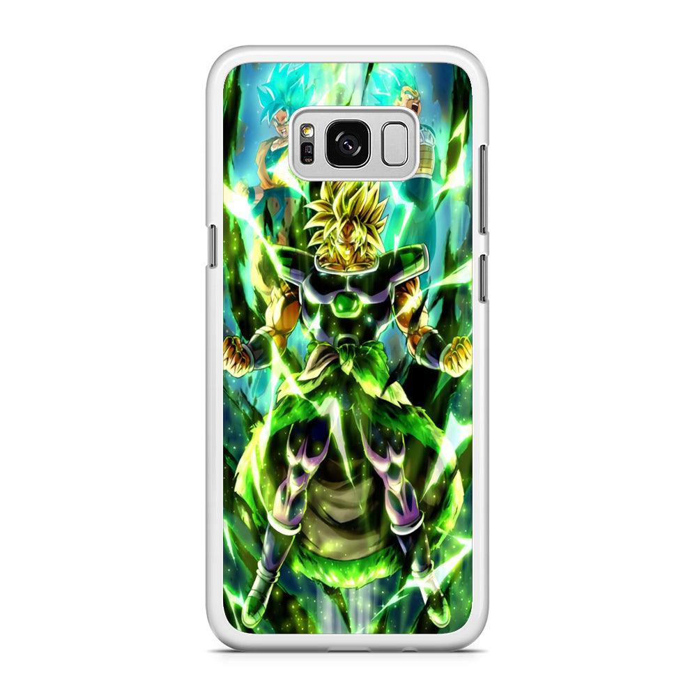 Dragon Ball 011 Samsung Galaxy S8 Case-Rubber / White (2D Case)-Xtracase