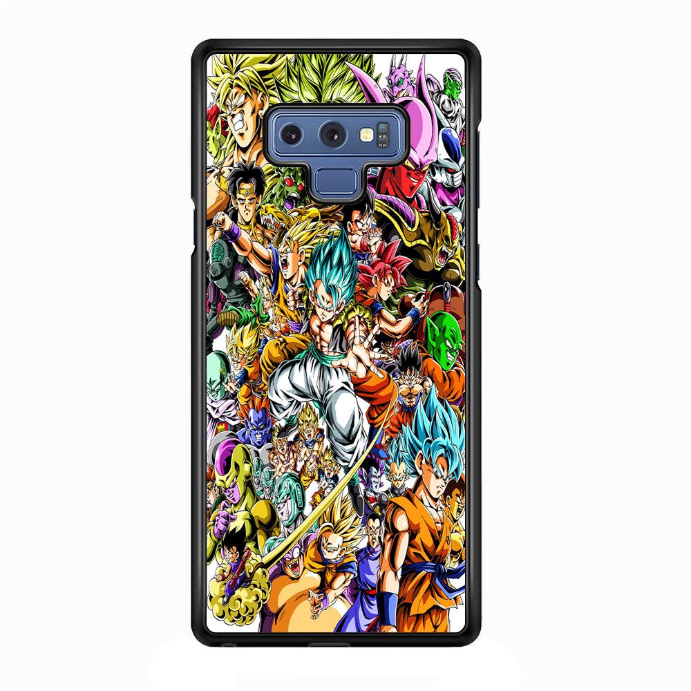 Dragon Ball Super Character Samsung Galaxy Note 9 Case-Rubber / Black (2D Case)-Xtracase