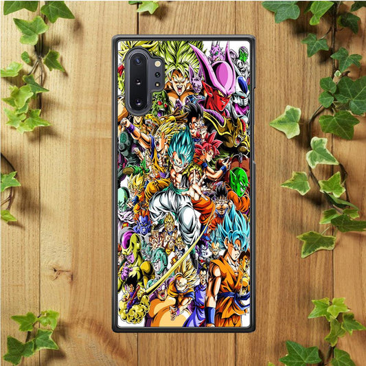 Dragon Ball Super Character Samsung Galaxy Note 10 Plus Case-Plastic / Full Wrap (3D Case)-Xtracase